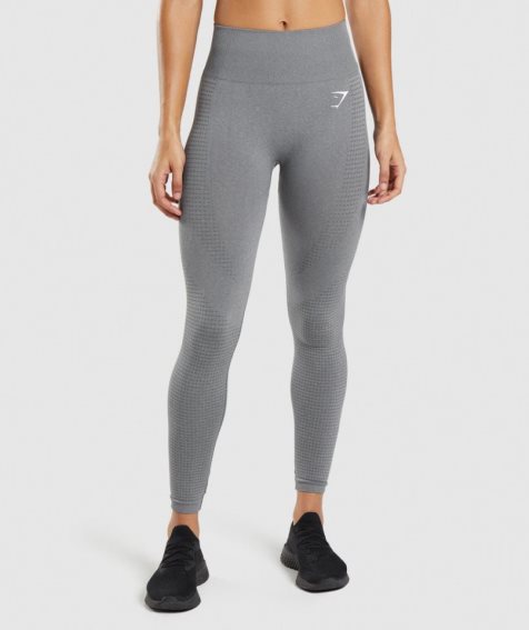 Women's Gymshark Vital Seamless 2.0 Leggings Grey | CA 871N5A